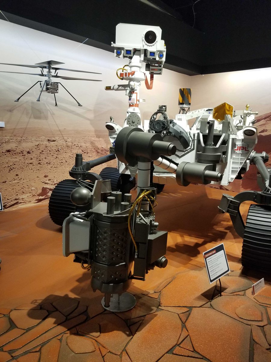 Heads up, #StLouis! The #MarsRoverTour is now landing at @STLScienceCtr. Opening weekend kicks off this Friday, June 23. Join mission team members from @NASA and check out full-scale models of @NASAPersevere and the #MarsHelicopter!

More info: go.nasa.gov/marsrovertour