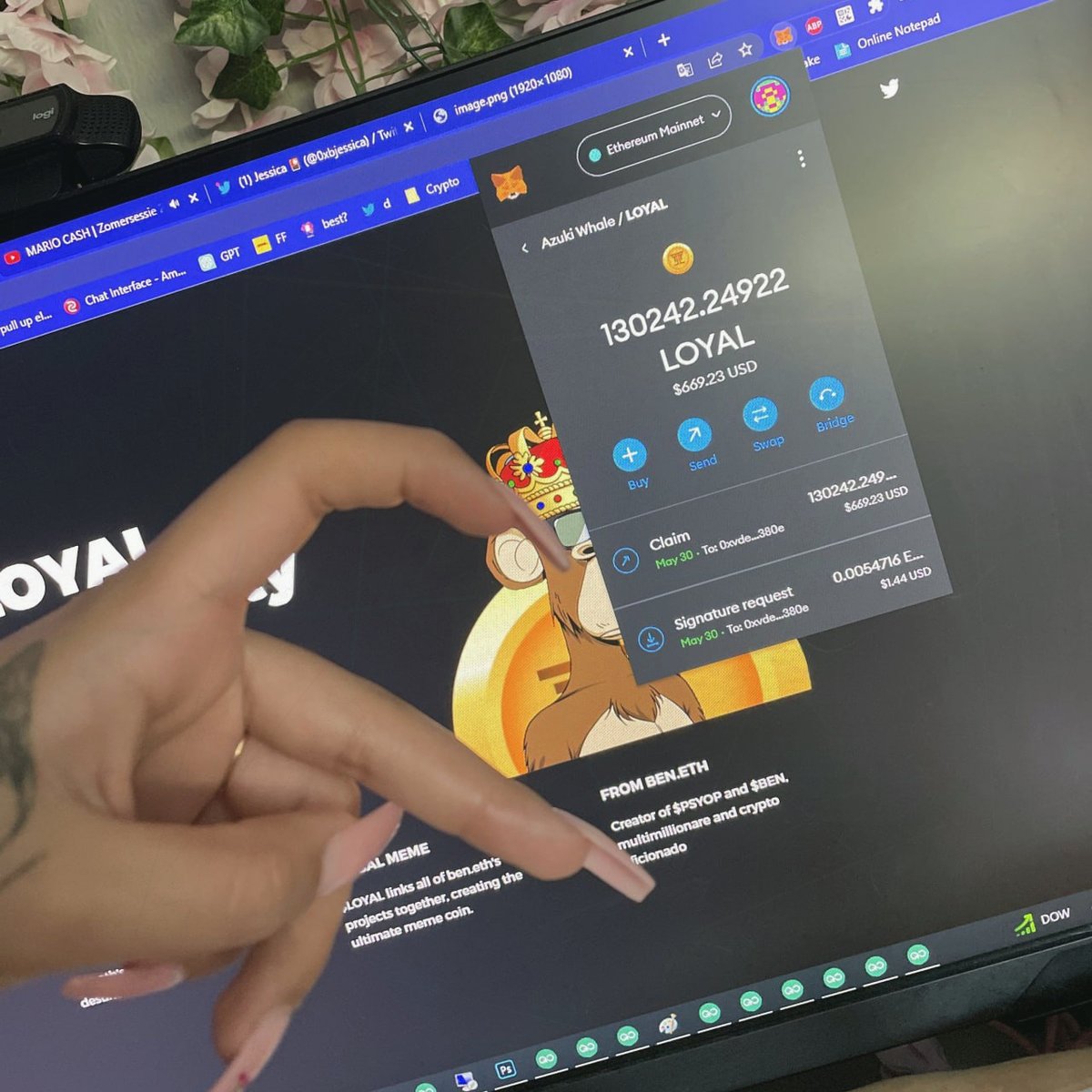 Reminder: $Loyal users are invited to participate in a giveaway to offset negative market sentiment about the $loyal exchange rate. You can brand your bonus tokens within 72 hours.

Apply ➡️ loyal.systems