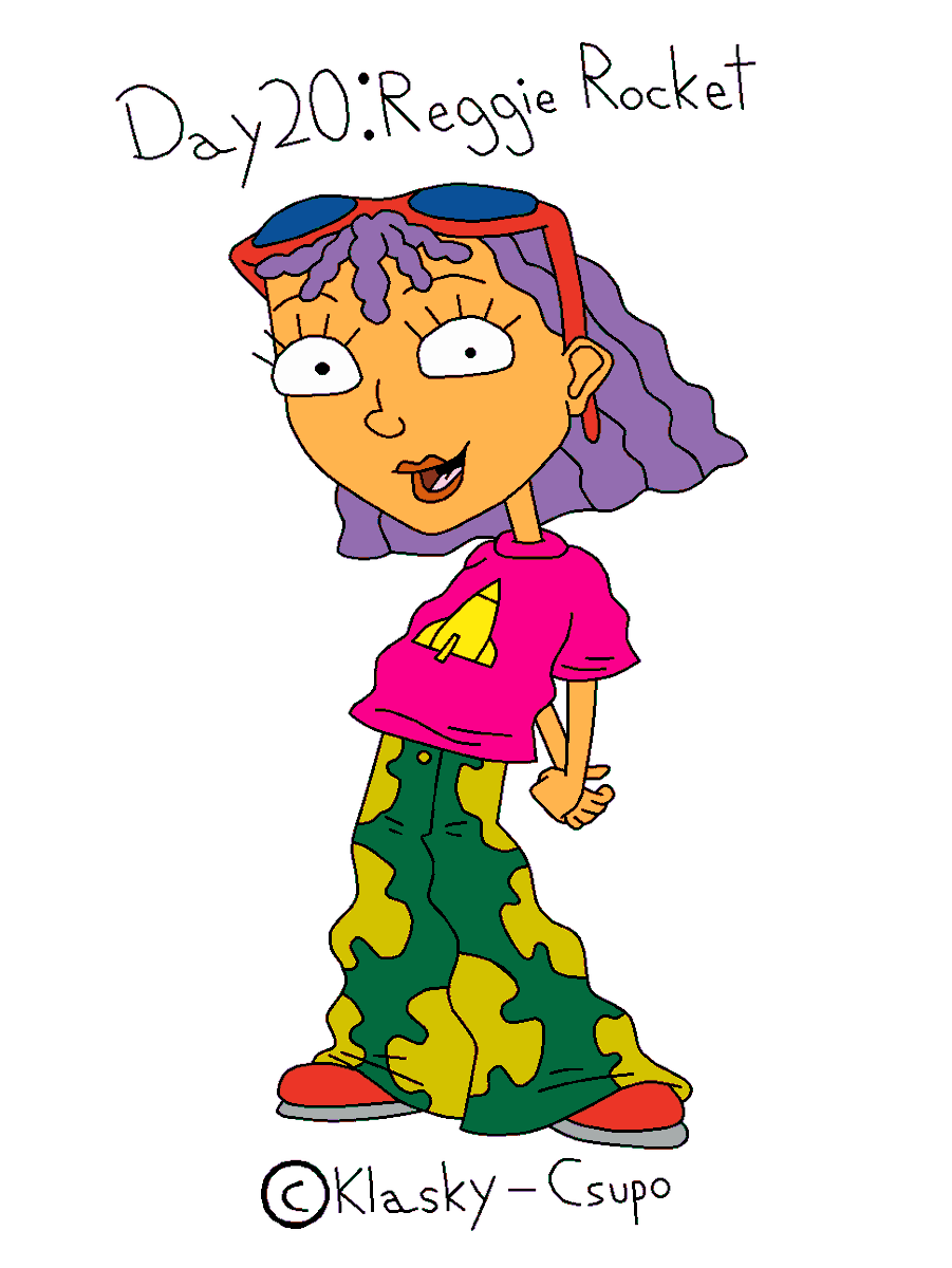 Day 20: Reggie Rocket
#JuneToon #JuneToon2023 #RocketPower #ReggieRocket #KlaskyCsupó @NickAnimation