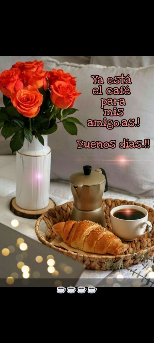luiserca67's tweet image. Muy buenos días mis twitteros ☕ felíz y bendecido jueves 🙏
Ya está listo el café ☕
