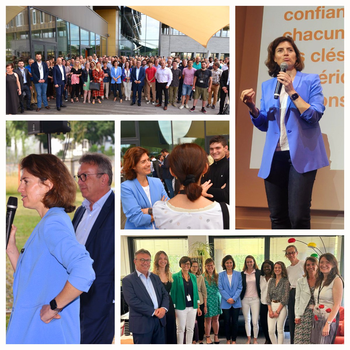 🚀Modernisation de nos réseaux, innovation et esprit entrepreneurial made in Grand Ouest, compétences et métiers de demain… Dans le Grand Ouest, #LeadTheFuture est bien lancé !
🙏Merci <a href="/Cheydema/">Christel Heydemann</a> pour les échanges et le temps passé auprès des collaborateurs <a href="/OrangeBretagne/">Orange Bretagne</a>