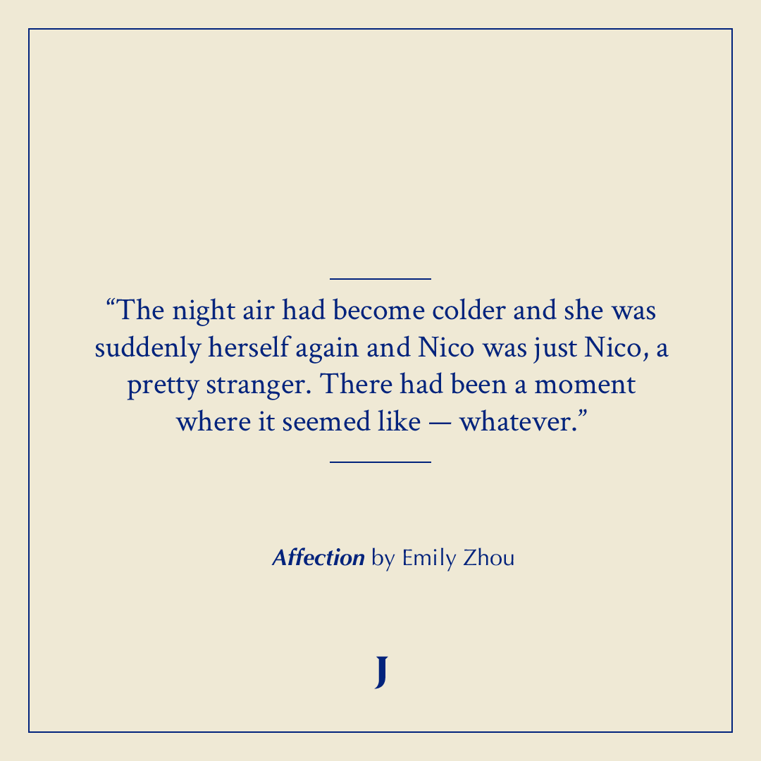 JoylandPub's tweet photo. Today on Joyland: "Affection," an excerpt from @emializh's forthcoming collection of short stories, GIRLFRIENDS, a witty and sharp story story about parties, kissing, and whether or not one should stay in graduate school.

https://t.co/NLwvGYa5hZ https://t.co/GaqC8jNpwi