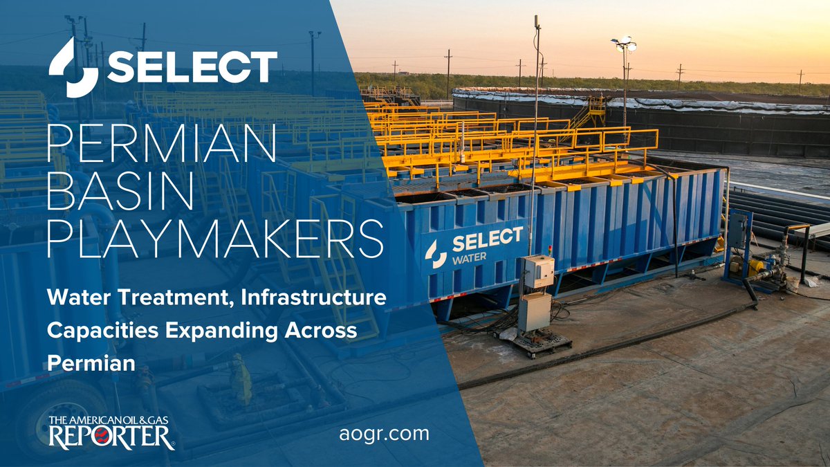 We recently shared our insights on the expanding water treatment infrastructure capabilities across the Permian Basin with American Oil & Gas Reporter. hubs.ly/Q01VrFPx0

#sustainability #PermianBasin #OilfieldTechnology #SelectWater