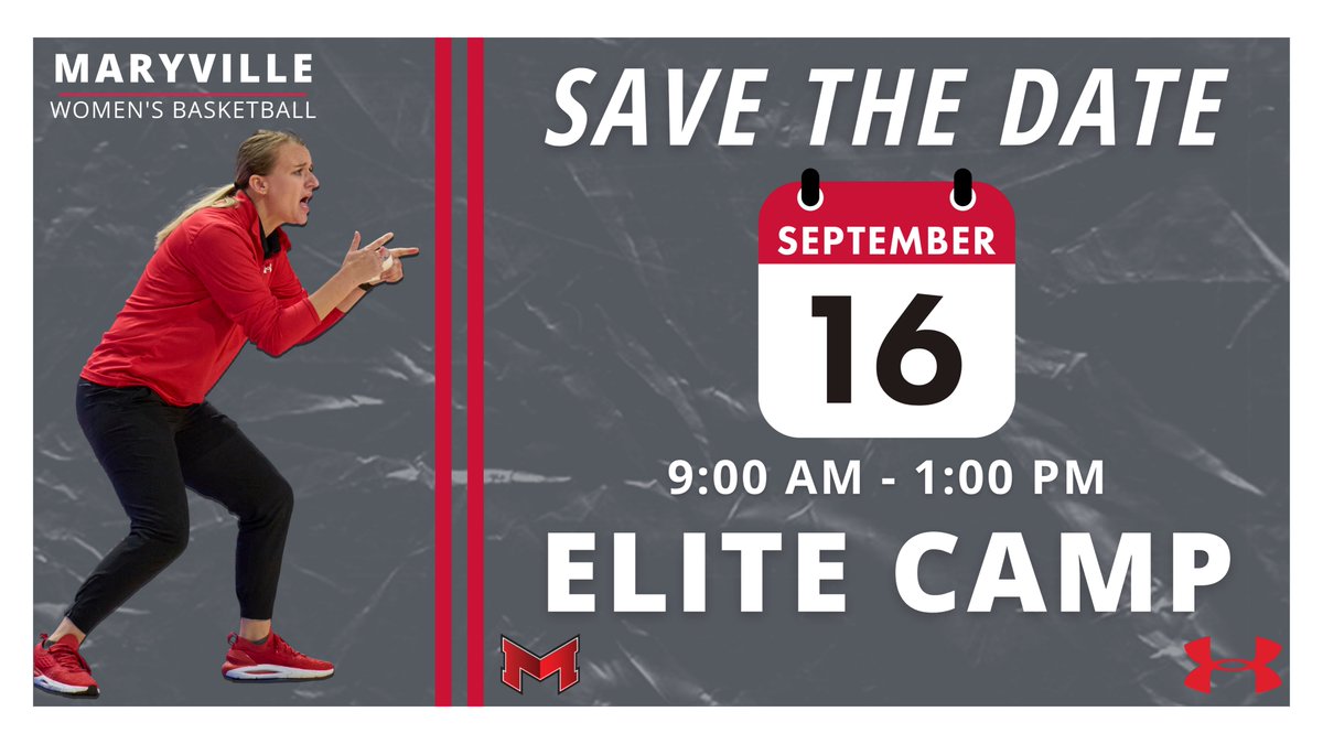 𝚂𝙰𝚅𝙴 𝚃𝙷𝙴 𝙳𝙰𝚃𝙴

🚨Elite Camp #2🚨
🗓️9.16.23
⏰9:00 AM - 1:00 PM

Registration coming SOON!

#BigRedM | #AlwaysUs