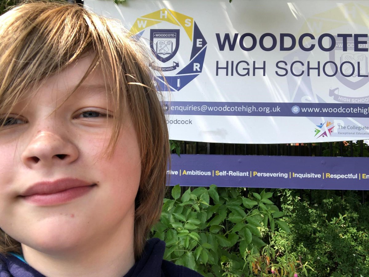 Woodcote High School on Twitter "Great work Edward! 📸 Can't wait to meet you properly in