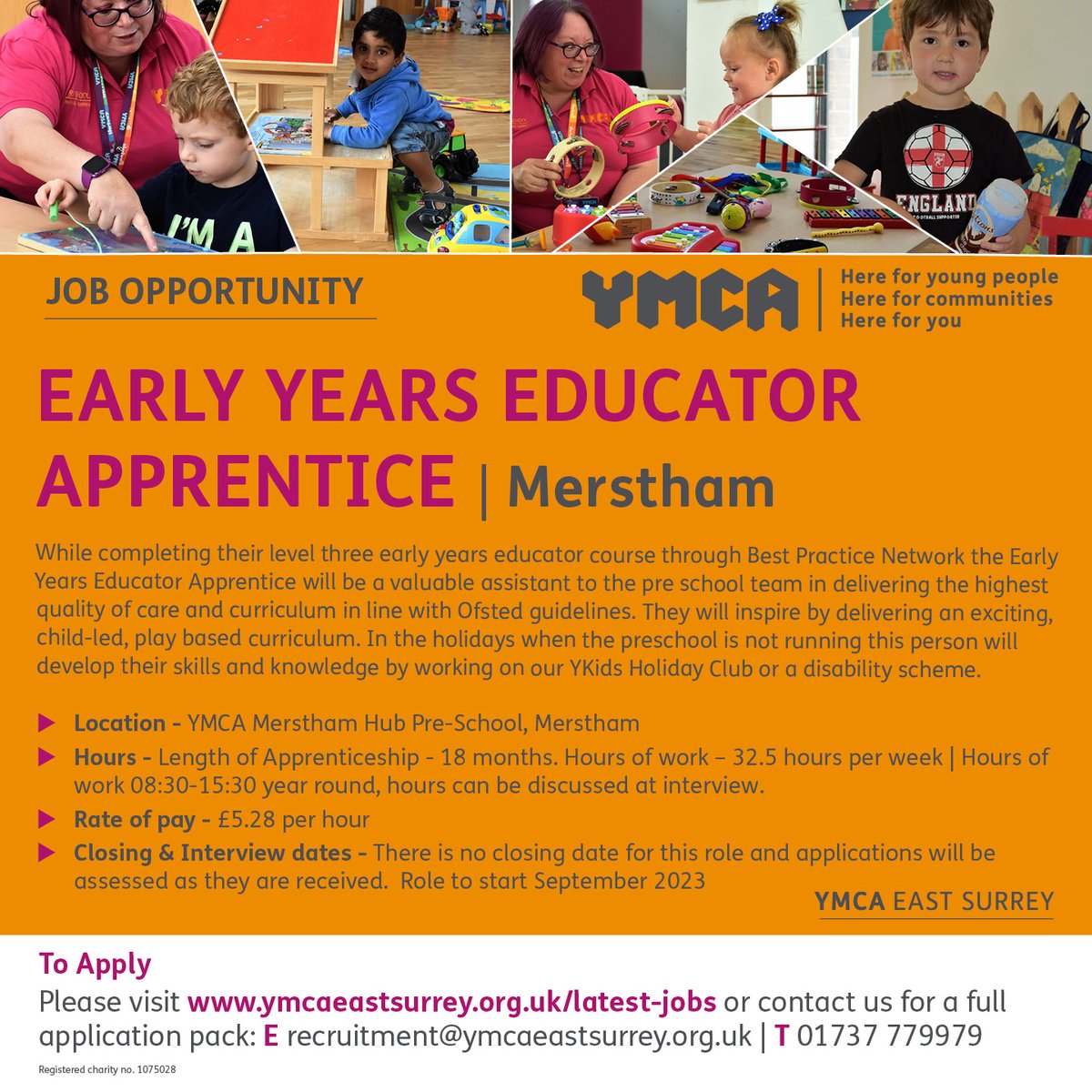 YMCA East Surrey tweet media