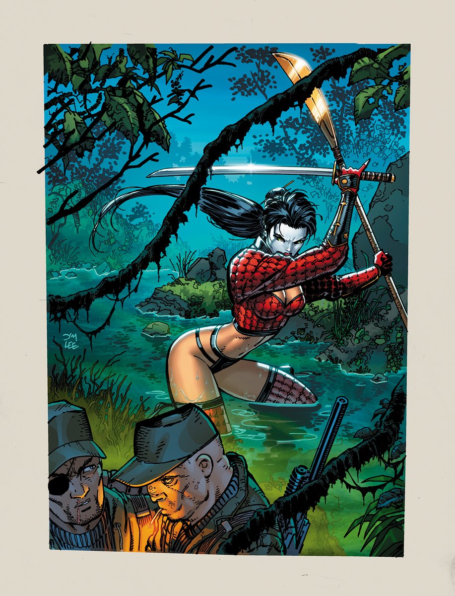 CrusadeComics's tweet photo. Shi: Senryaku Omnibus @Kickstarter have unlocked the Joe Jusko mini print Stretch Goal! THANK YOU! Next Goal is a TRADING CARD. Do you prefer the card front be the original B/W art image (never before published) or full color? All #NoFanLeftBehind IGG & KS answer in comments. https://t.co/Uy7SkTotxy
