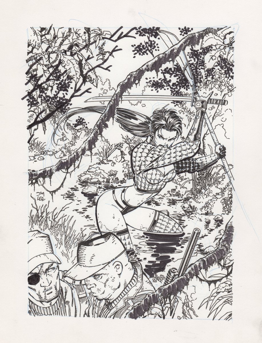 CrusadeComics's tweet photo. Shi: Senryaku Omnibus @Kickstarter have unlocked the Joe Jusko mini print Stretch Goal! THANK YOU! Next Goal is a TRADING CARD. Do you prefer the card front be the original B/W art image (never before published) or full color? All #NoFanLeftBehind IGG & KS answer in comments. https://t.co/Uy7SkTotxy