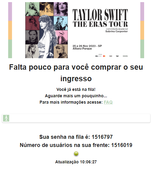 updateswiftbr's tweet photo. .@taylornation13, we need more dates in Brazil to see more fans on the #TSTheErasTour. Five concert dates is not enough for Taylor Swift's ABSURD DEMAND in our country. Help us! 🇧🇷 https://t.co/aorwESAPMJ