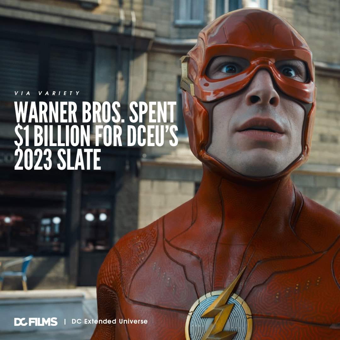 WB reportedly spent $1.1 billion to $1.2 billion for production and marketing budget for DC's 2023 slate of films; including 'Shazam! Fury of the Gods,' 'The Flash,' 'Blue Beetle,' and 'Aquaman and the Lost Kingdom.'