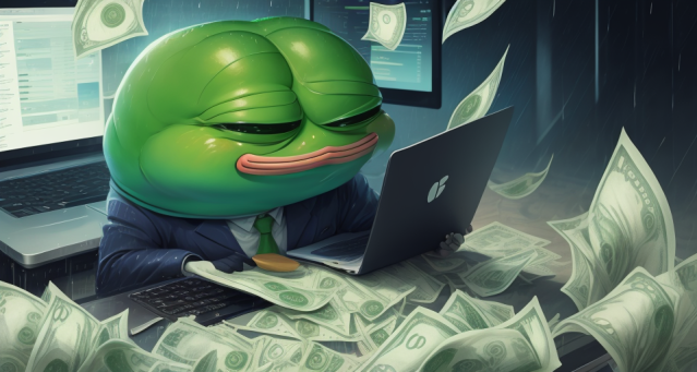 $PEPE maxis checking their portfolios. 🐸📈