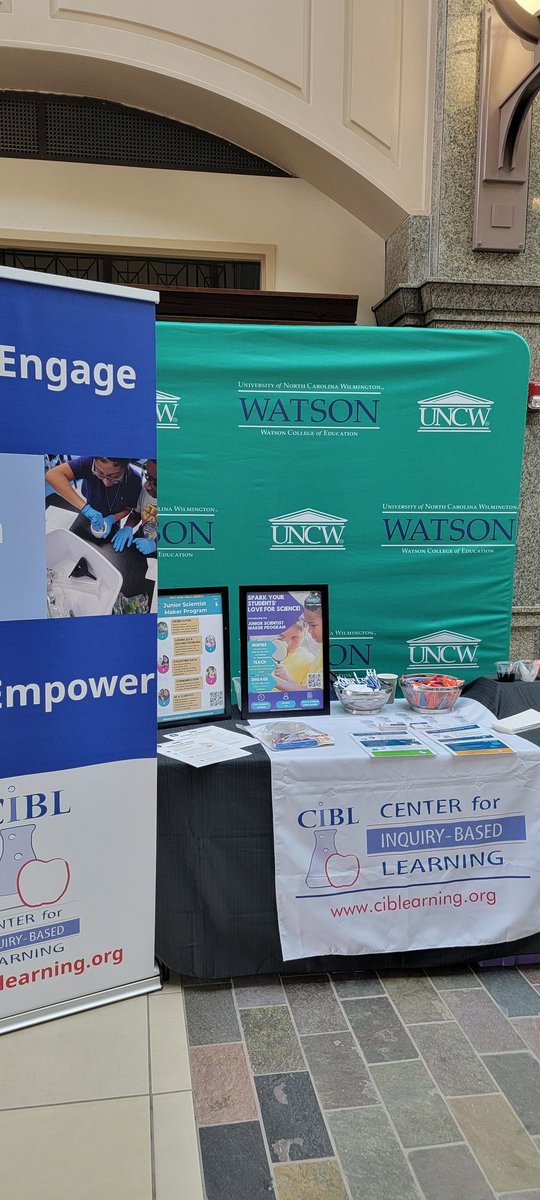 Happy to be at #CESTEM conference today!  #handson #inquiry #fun #STEM