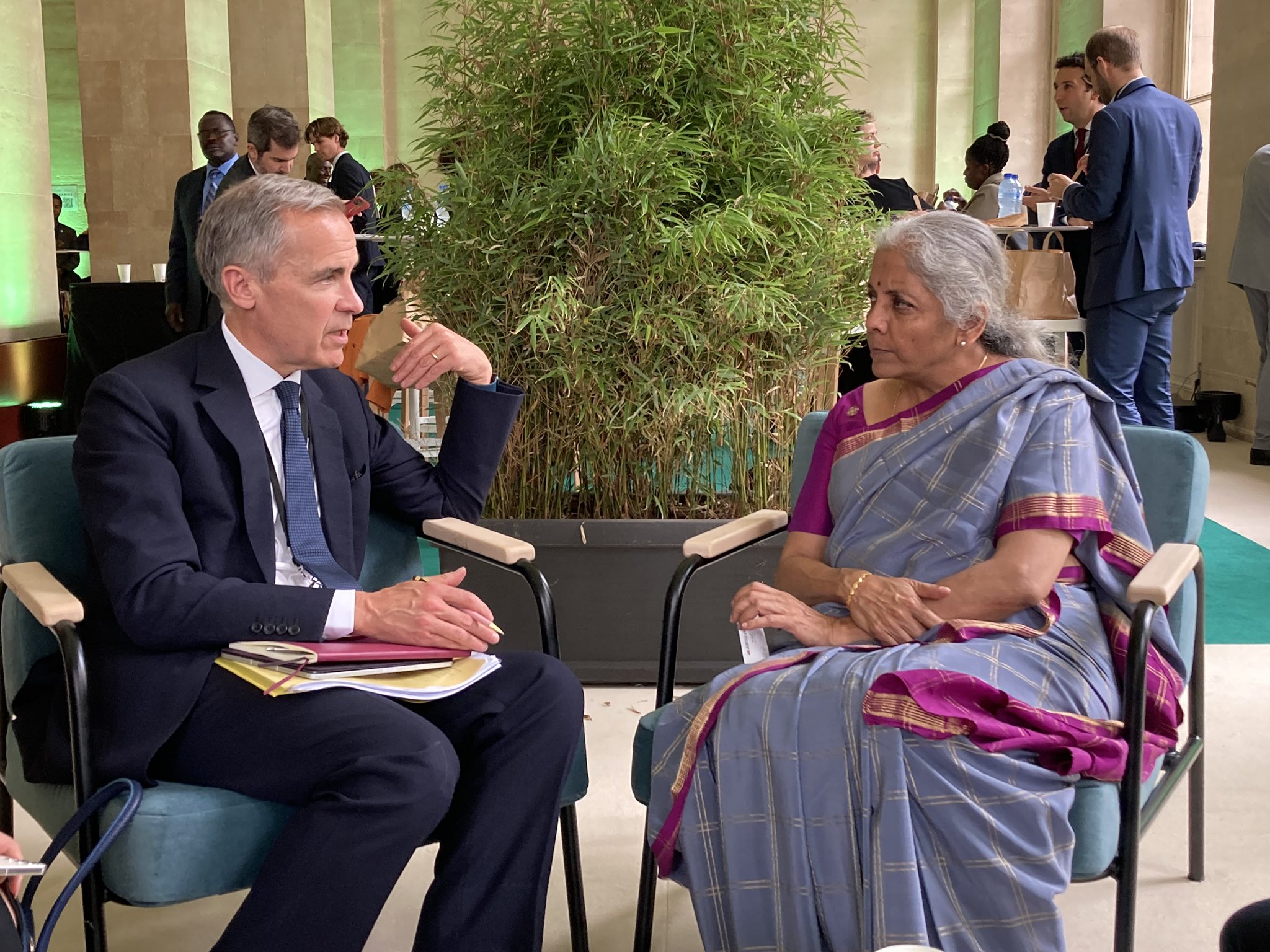 Ministry of Finance on Twitter: "Mr. Mark Carney @MarkJCarney, UN