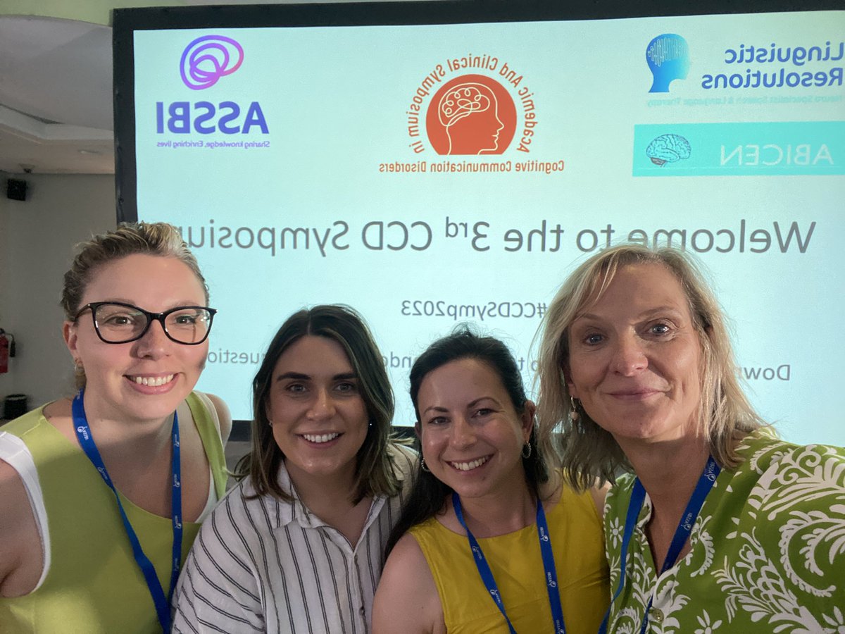 Neurorehabnca's tweet photo. GM SLT and OT collaboration and networking @MCCN_UK @InruTrafford #CCDSymp2023 https://t.co/5ePOjN0rBi