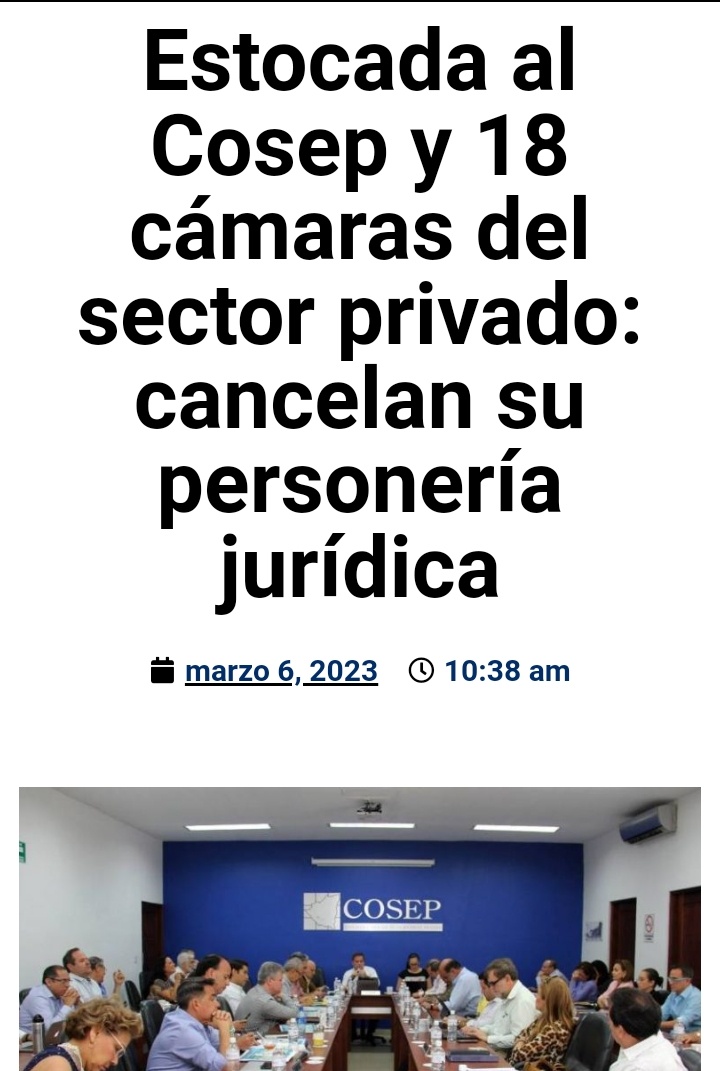 TVTCNic's tweet photo. En el 2018 luego de la masacre de los manifestantes, los autoconvocados pidieron al #COSEP que decretará el paro nacional indefinido pero el empresariado había negociado con el régimen el regreso de las tierras tomadas a cambio de no ir a paro, 5 años despues COSEP no existe! https://t.co/VsRAwuPbul