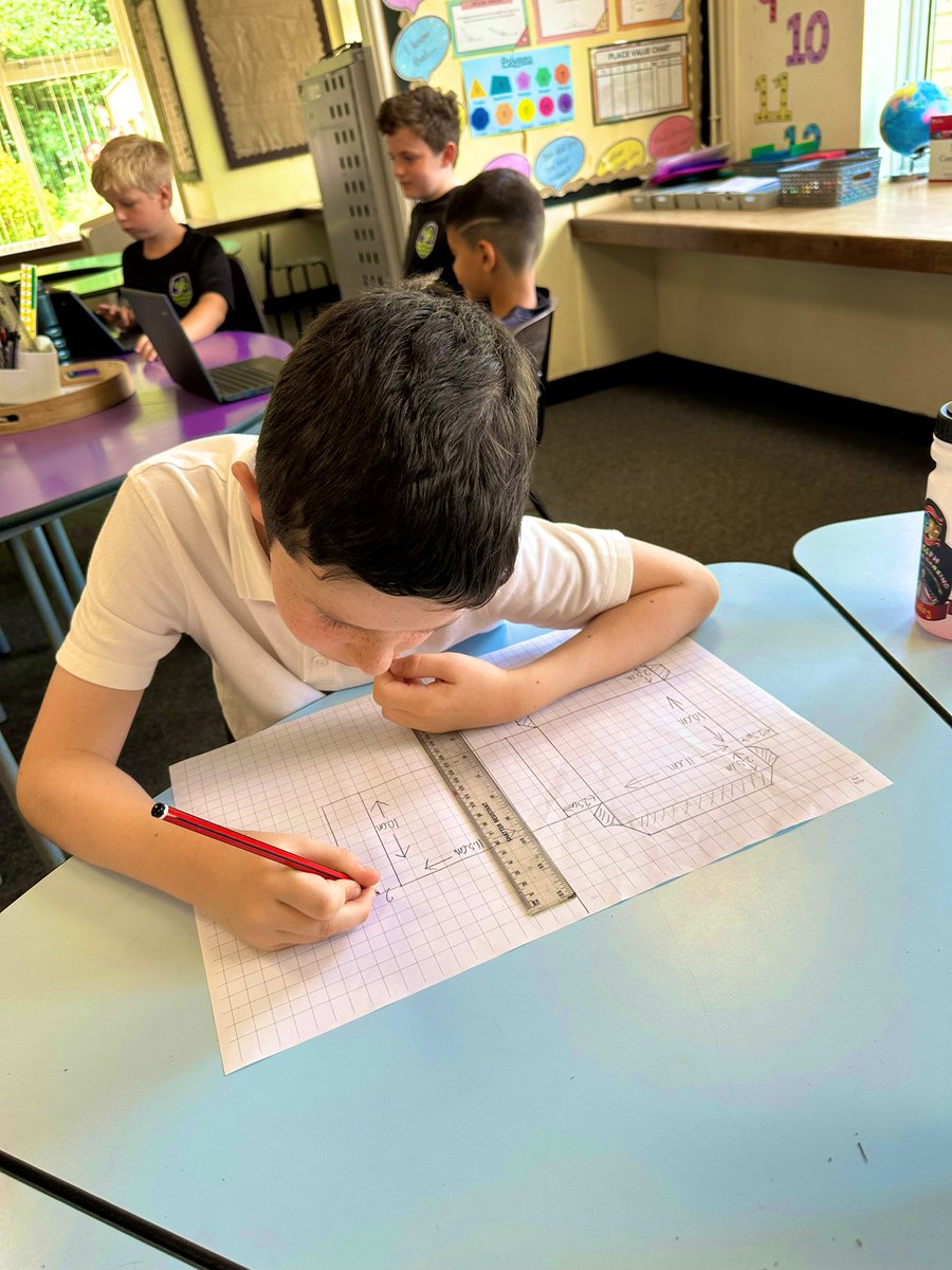gilwern_school's tweet photo. Team Galaxy in #GilwernYear4 have designed and drawn their own shape net packaging for their exclusive chocolate bar. They worked so hard to ensure that the measurements were correct to fit their star chocolate. Bendigedig iawn! ✏️📏 #MathsNumeracy #AmbitiousCapableLearners https://t.co/GMXLUwag1k