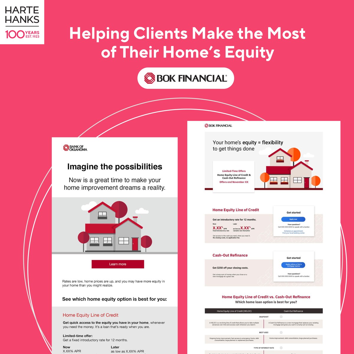 Discover how Harte Hanks helped BOK Financial empower clients to make the most of their home's equity for transformative improvements. Learn about their success story in our latest case study here: hubs.la/Q01VrFq90

#HomeEquity #SuccessStory #B2B #CaseStudy