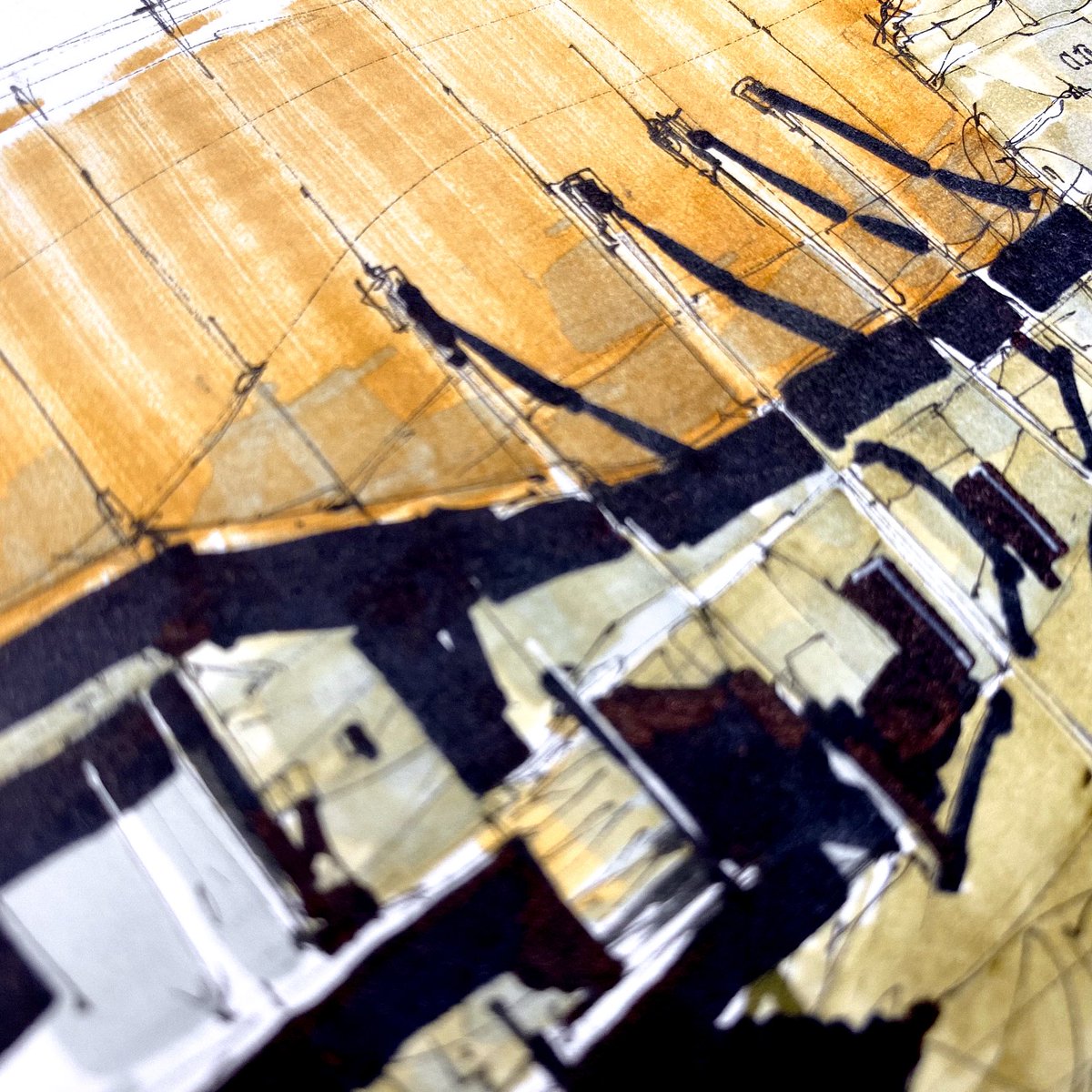 art_emko's tweet photo. Architectural sketching #architecturalsketch https://t.co/VRyjQCkR4w