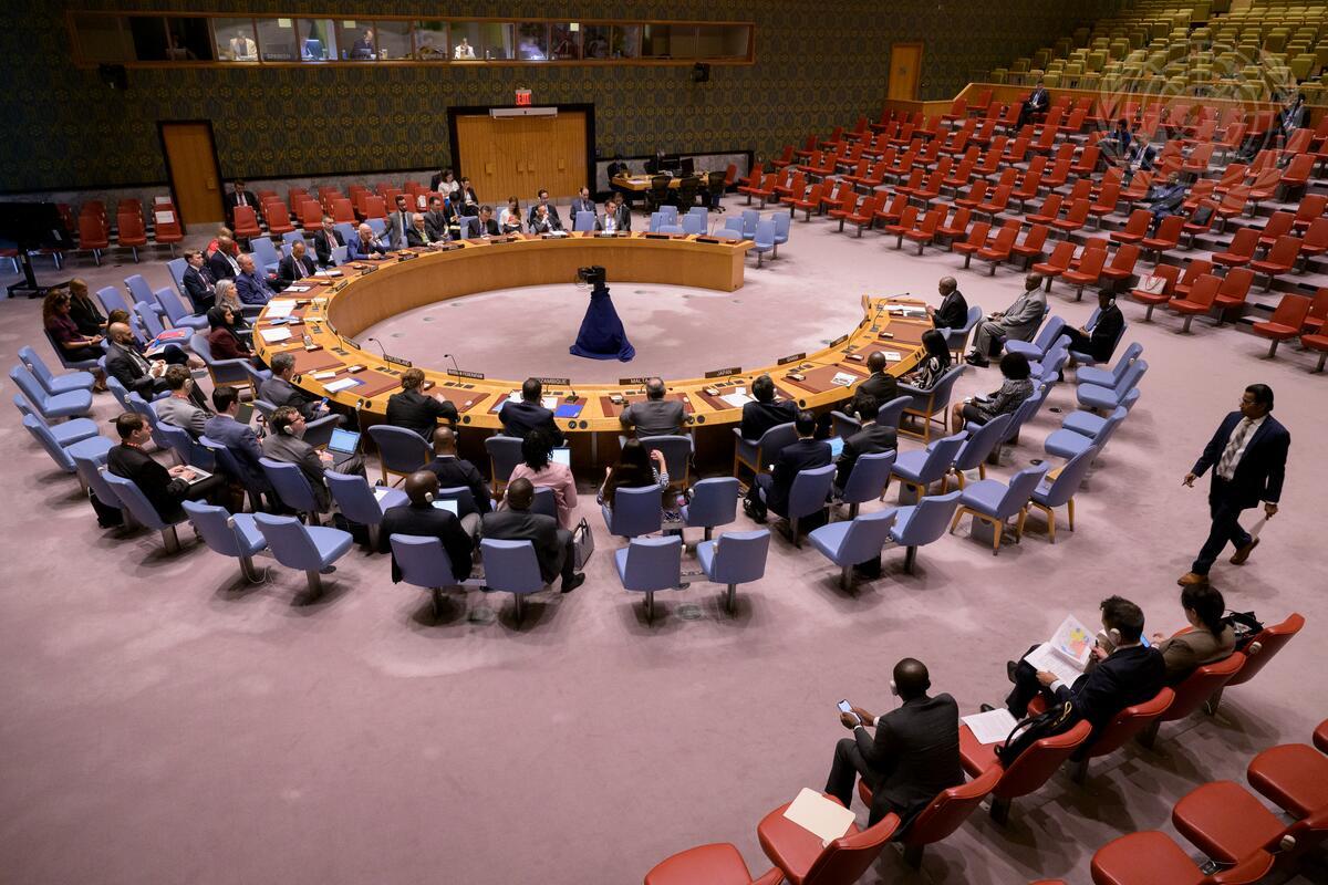 UNSomalia's tweet photo. Watch LIVE: @UN Security Council discusses #Somalia, covering topics such as #security, stabilisation and #humanitarian needs, with speakers including #UN Special Representative @CatrionaLaing1 and @ATMIS_Somalia’s @SouefMo_Elamine.

Today at 5:00 pm: https://t.co/tgfdbAqUfP https://t.co/9HSQsberNP