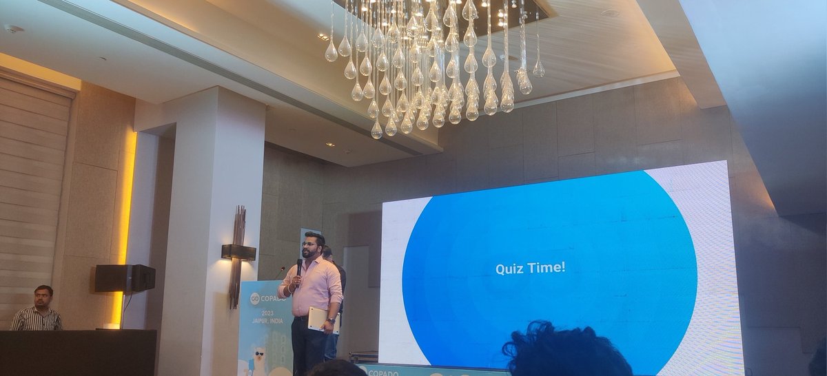 gauravp_singh's tweet photo. Thank you @nitssnatha for the amazing explanation of the deployment process in @CopadoSolutions. 

It was a really amazing session and full of learning.

We're excited bcz it's quiz time. 

@gauravkheterpal @tarungupta051 #Copado #CopadoJAI  #CopadoCommunity #CopadoUserGroups https://t.co/sh0h5d0xAH
