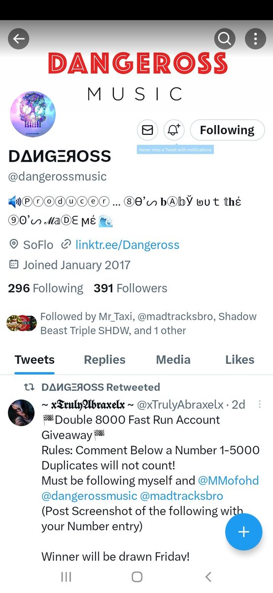 lostNcorrupt's tweet photo. @xTrulyAbraxelx @MMofohd @dangerossmusic @madtracksbro https://t.co/H8wcnpg8Hp