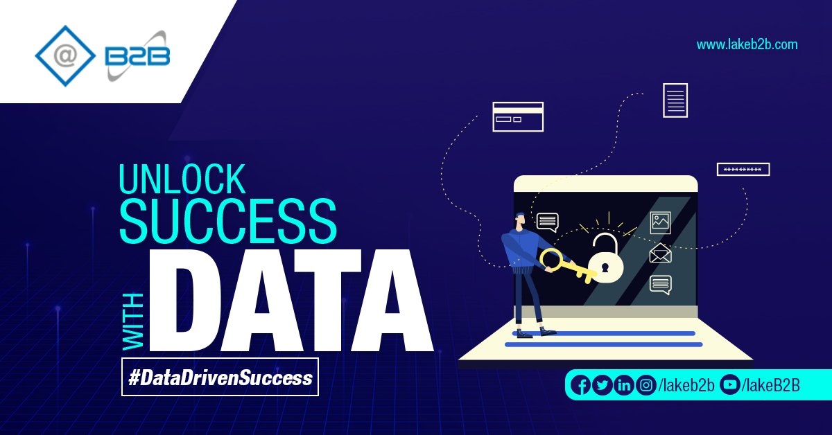 It is the right time to embrace the power of data-driven decision-making!
#LakeB2B turns your #data into a competitive advantage and helps you grow to new heights. 

Visit lakeb2b.com and discover how our expertise can empower your business.

#DataDrivenSuccess