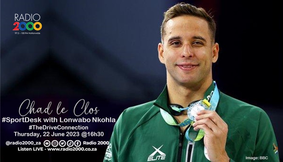 LonwaboMiso's tweet photo. At 16:30 I'll be talking #BornRacer with Olympian @chadleclos ๐ฟ๐ฆ๐ฟ๐ฆ๐ฟ๐ฆ๐ฟ๐ฆ
๐๐พ๐๐พ๐๐พ
Tune in to #TheDriveConnection on @Radio2000_ZA https://t.co/88TZGRlUBX