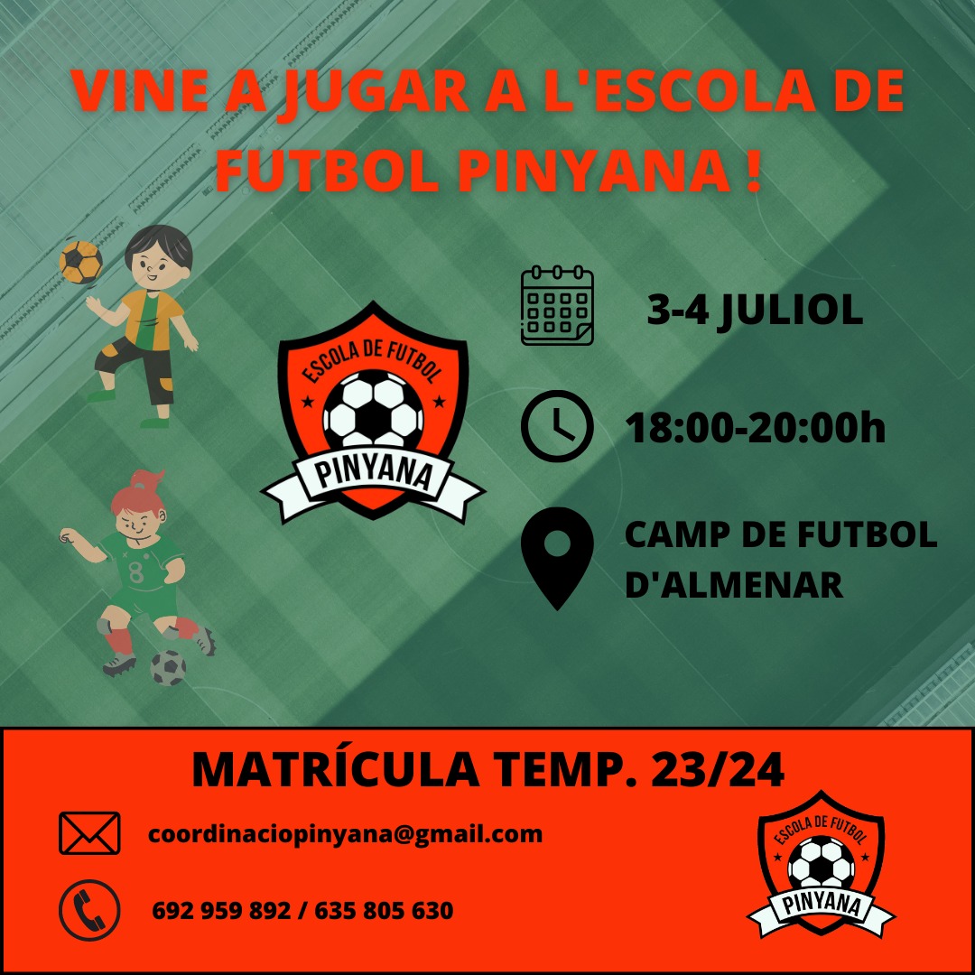 EscolaFutbol Pinyana tweet media