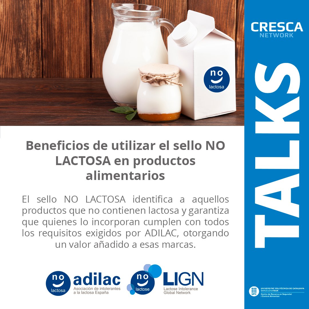 cresca_net's tweet photo. El SELLO NO LACTOSA en productos alimentarios como valor diferenciador en el mercado.

Ponente: Oriol Sans, Director General de ADILAC @ADILAC Asociación de intolerantes a la lactosa España 
Fecha y hora: 04/07/2023 a las 15:30h

Inscríbete: https://t.co/I6A9HC5Bwc https://t.co/lNWgkF2eGj