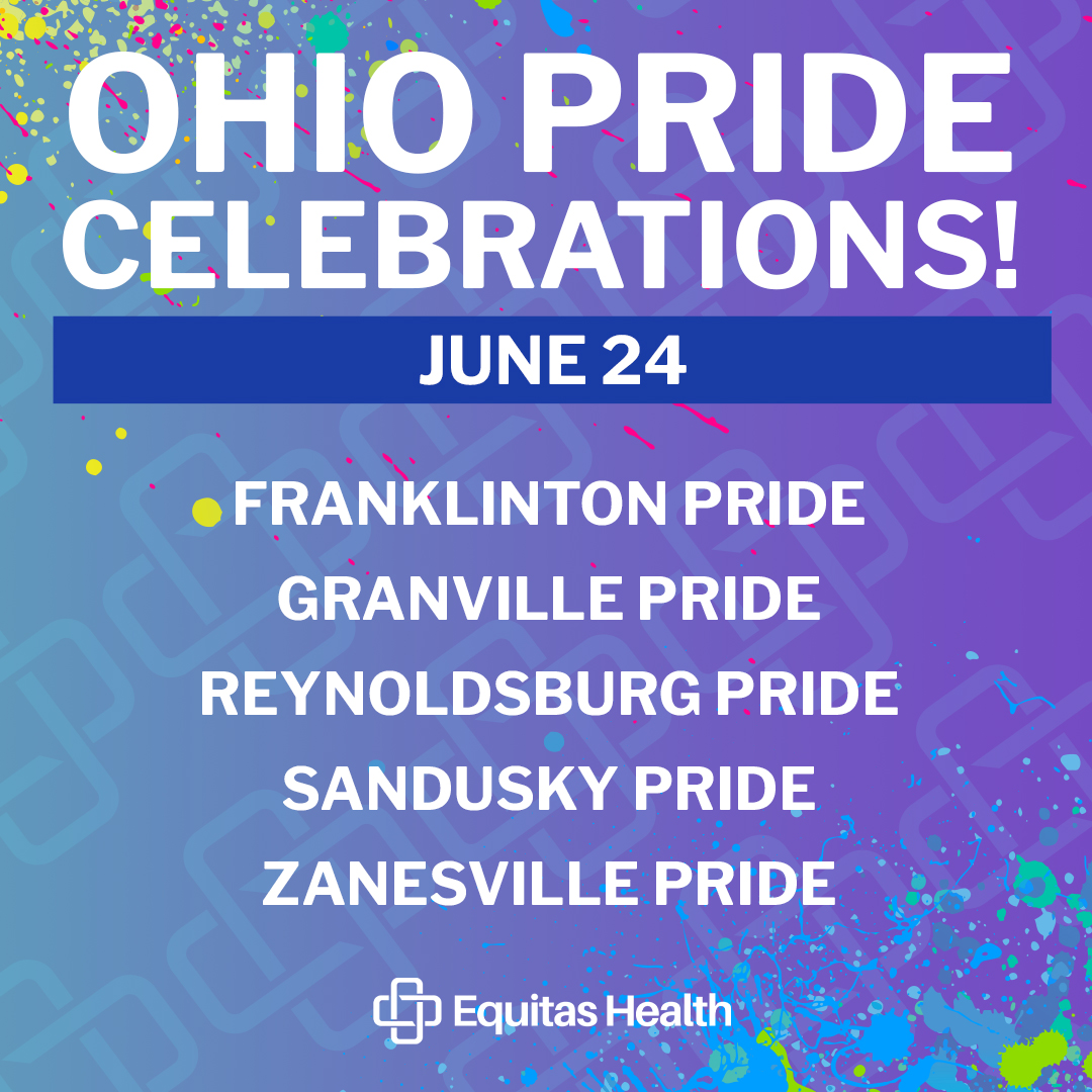 EquitasHealth's tweet photo. Bring your joy wherever you celebrate Pride! See what’s happening around Ohio at https://t.co/4SWtW32HO7. https://t.co/2zWxKboyn7