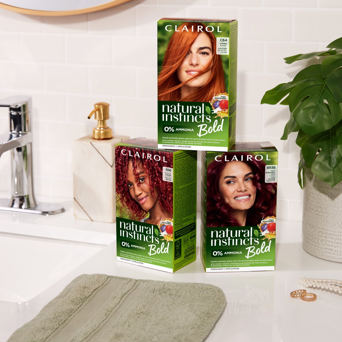 Elevate your self-care night by giving yourself a little color refresh 😍 Our Natural Instincts Bold shades are perfect for giving you bold color with a moisturized, glossy finish ✨