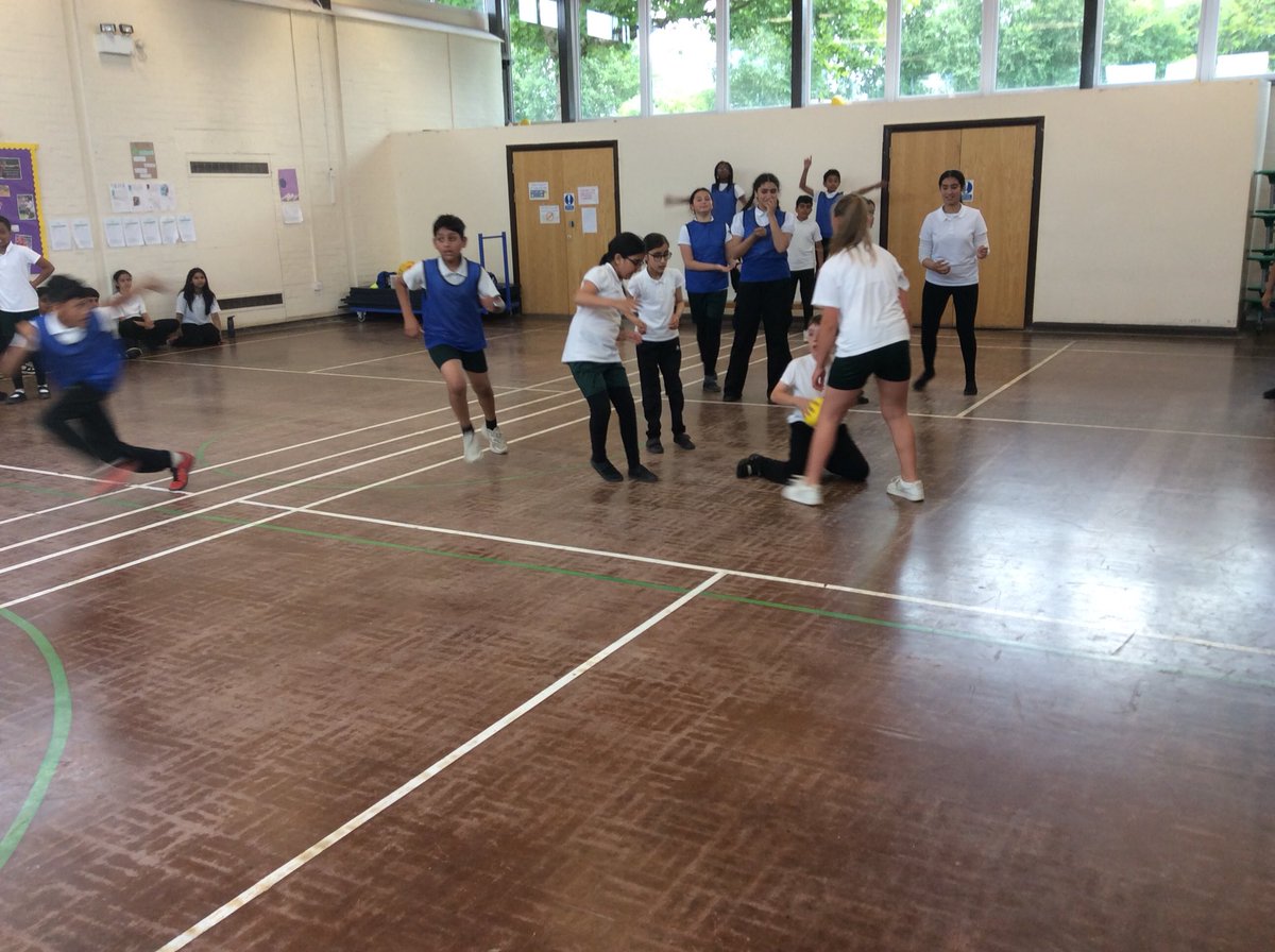 Year 6 letting off a bit of steam after a long week 🥅👌🏻👏🏻