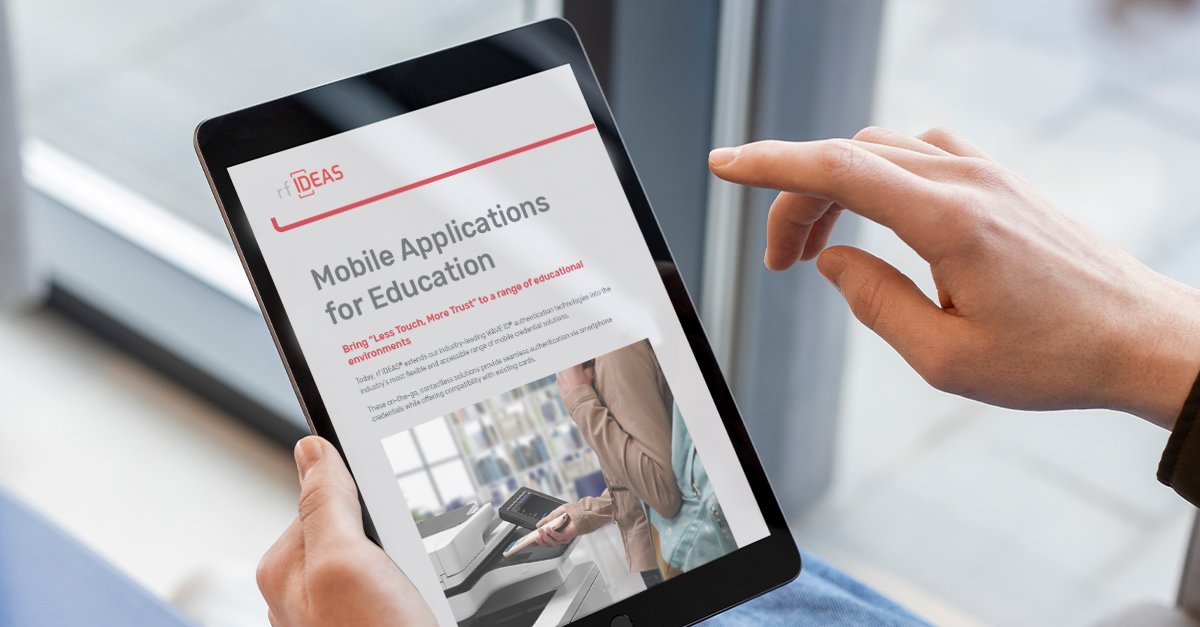 Universities are adopting digital credentials for students + faculty - WAVE ID® mobile readers provide secure access for attendance, cashless cafeterias, printing + more. Learn more: bit.ly/3p28z35
#secureauthentication #secureprint #SSO #education #digitalcredentials