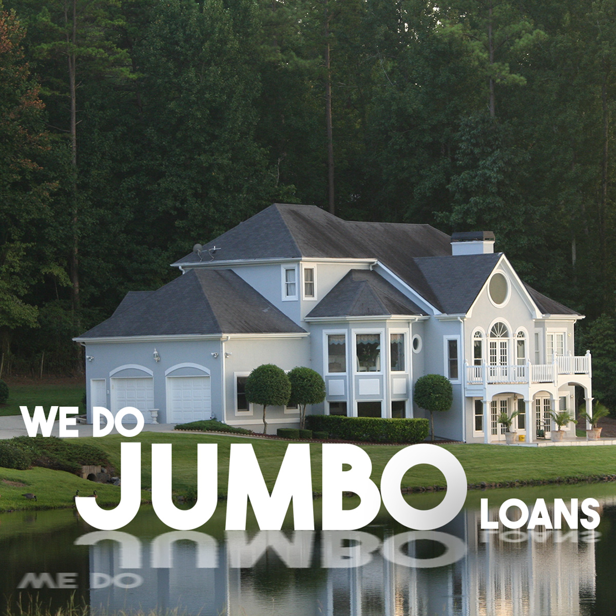We go over and above for oversized loans! Reach out to us today to see your options for jumbo loans.