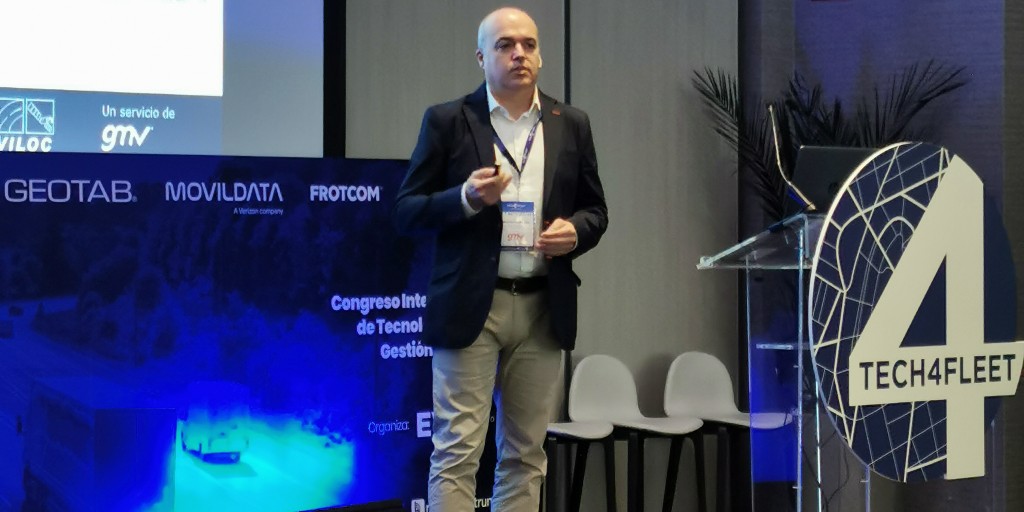 infoGMV_es's tweet image. Ayer en el #Tech4Fleet nuestro compañero Ramón Dávila Ruiz, Business Development Manager, presentó «Cómo materializar los beneficios de la gestión de flotas - la aportación de MOVILOC».

¡Recuerda que hoy es el último día para visitar nuestro stand!

 #ITS