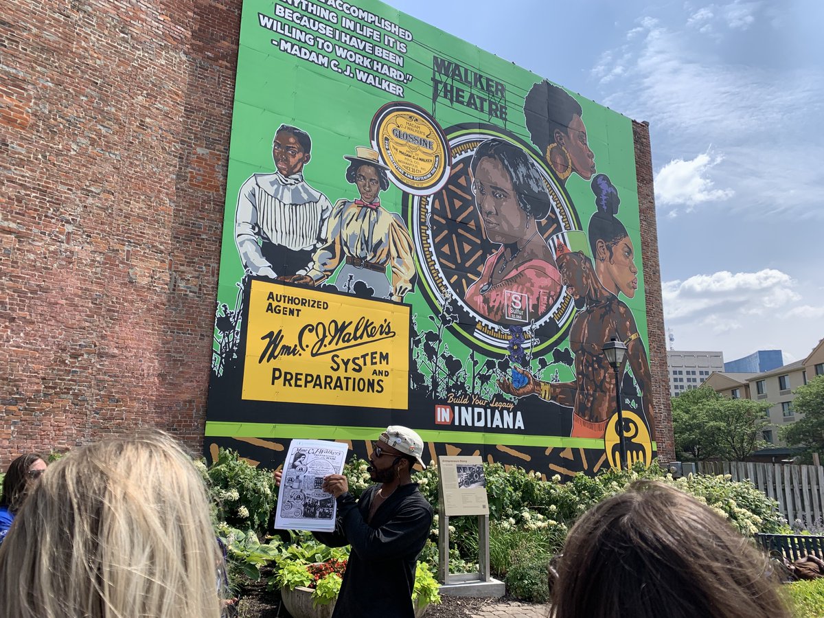 On Wednesday, @CICPIndiana held its second 'Know Your Why' session, focusing on the history of @16Techinnovate. In the afternoon, many of our employees joined @Through2Eyes' @Sampson_2 for a historical walking tour of Indiana Avenue.