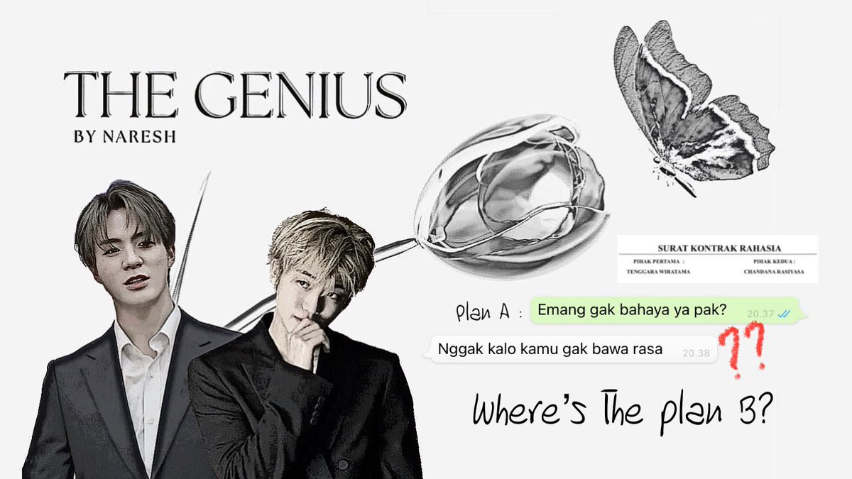 — THE GENIUS (kumpulan tweets)

nomin au series
written by ; Naresh