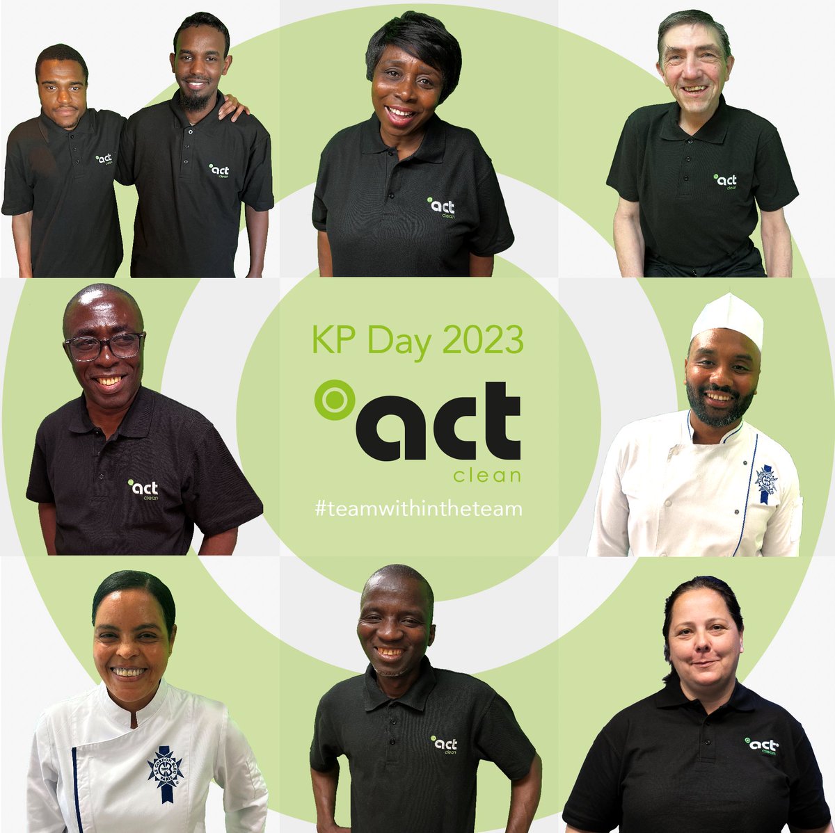 act_clean's tweet image. Today is KP Day!
We’re posting pics of our KPs on Insta instagram.com/act_clean/
to support @WinterhalterUK as they donate to @HospAction for every KP pic posted today!
Thank you to our team of KPs and those taking part to celebrate the KPs and raise vital funds for HA🙏