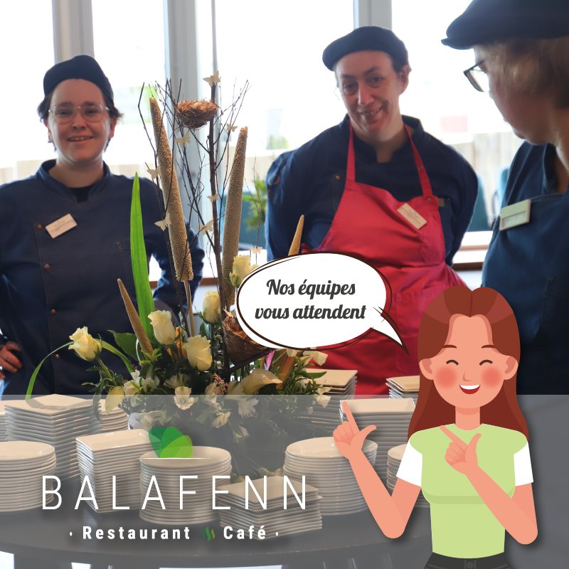 esatco29's tweet photo. [🥘𝐋𝐄 𝐑𝐄𝐒𝐓𝐀𝐔𝐑𝐀𝐍𝐓 𝐁𝐀𝐋𝐀𝐅𝐄𝐍𝐍🥘]
.
Avant le chassé-croisé des départs en vacances, venez déjeuner en équipe au restaurant Balafenn. 🍽
.
Réservation de groupe au : 02 98 41 84 45

#Balafenn #restaurant #esatco29 #esatcoFinistère https://t.co/b34TayiAst