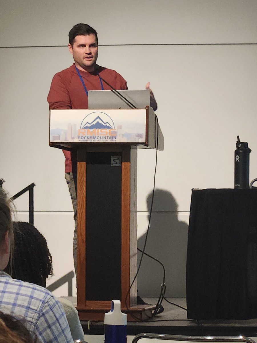 TheDatanista's tweet image. Last session to cover from the #RMISC conference June 7 - 9! Joe McCallister, of Trade Desk, &amp;amp; Jeff Ellis, of Salesforce, reviewed the findings of the Colorado = Security Salary Survey in the presentation What&apos;s Your Worth? Lessons From the 2023 Colorado = Security Salary Survey.
