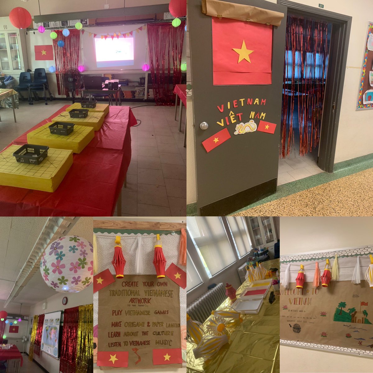 mscooksclasses's tweet photo. Very proud of my student’s work for our multicultural community event. Welcome to Vietnam 🇻🇳 @StRoseofLima8 @TCDSB @TCDSB_NCC @Equity_TCDSB @TCDSB_Peterson https://t.co/pBmQPUT5on