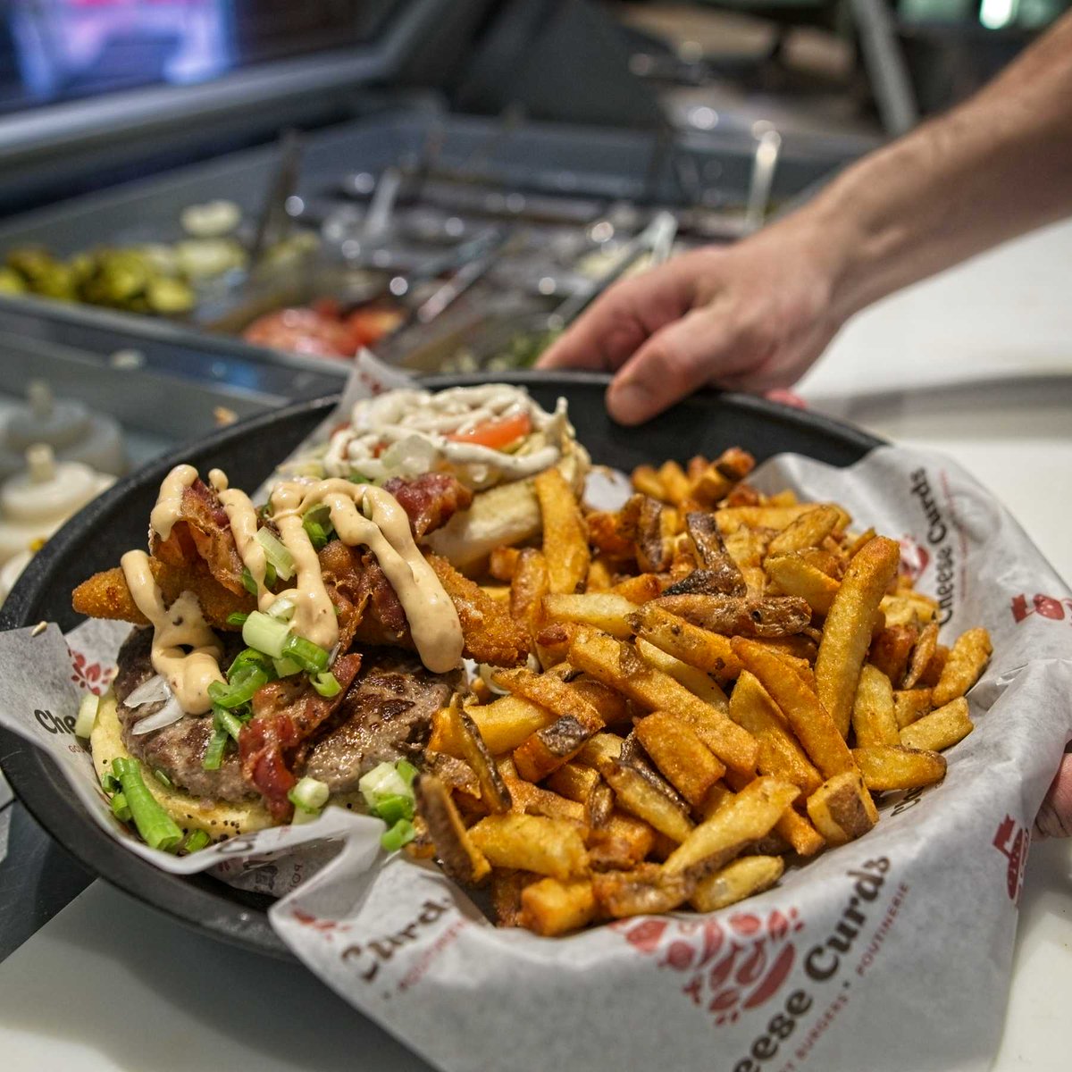 Side of fresh cut fries with your burger? 

#fries #freshcutfries #gourmetburgers #madeinhouse #itsworththewait #chefinspired