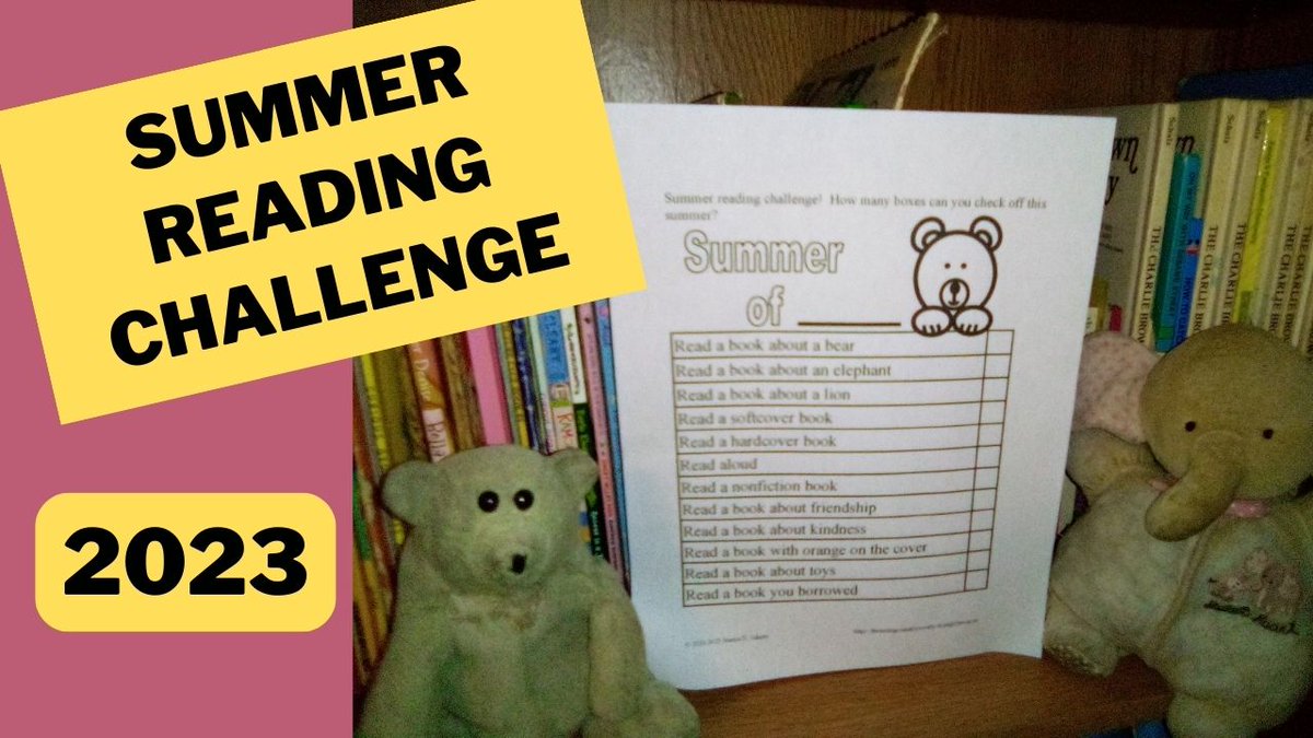 Encourage kids to read this summer with our fun reading challenge!
#summer #summerfun #SummerReadingChallenge #SummerReading #kids #parents #parenting #parentingtips #BookRecommendations #IARTG 
🔽🔽🔽🔽
youtube.com/playlist?list=…