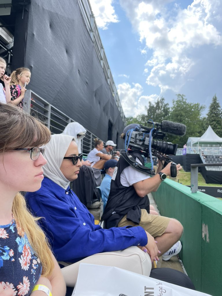 Lab away day at <a href="/epc_tennis/">Edgbaston Priory Club Tennis</a> <a href="/WTA/">wta</a> tournament. Just missing <a href="/chrisRJO/">Chris O'Shea</a> who is enjoying <a href="/glastonbury/">Glastonbury Festival</a> 😊#CardioTwitter #phdlife #phdchat <a href="/CaitlinHall14/">Caitlin Hall</a> <a href="/Daniyah27/">Daniyah Salamah</a> <a href="/OliviaBaines05/">Olivia Baines</a>