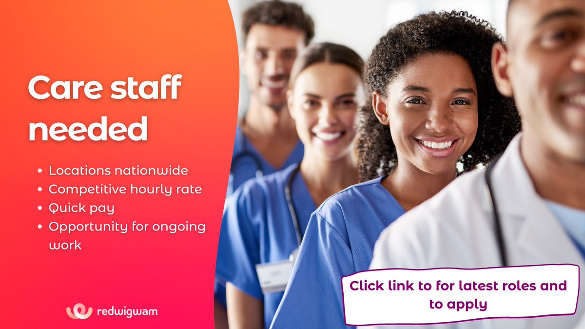 redwigwam's tweet photo. Redwigwam Role: Care Assistant https://t.co/NYM4UM93E2 #Jobs #flexiblejob #changingworkforgood #Dartford https://t.co/7hFHu2uK5R
