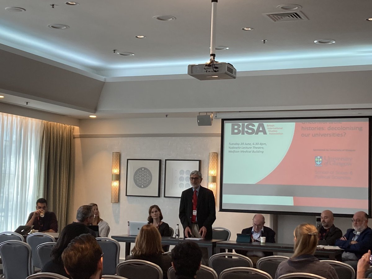 MYBISA's tweet photo. The #BISA2023 roundtable ‘Remembering Andrew Linklater’ is starting now in the Tay/Tweed rooms @HiltonGlasgow

Starting with a minute of silence in respect of our colleague Andrew https://t.co/tsX3BwqA5E