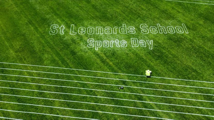 Sports Day ready at St Leonards. Junior events today, Senior tomorrow! #readysetgo #sportsday #athletics #summersport #summerterm #standrews
