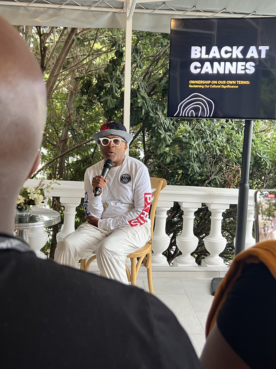 Ok, #canneslions70 just got cool. #SpikeLee