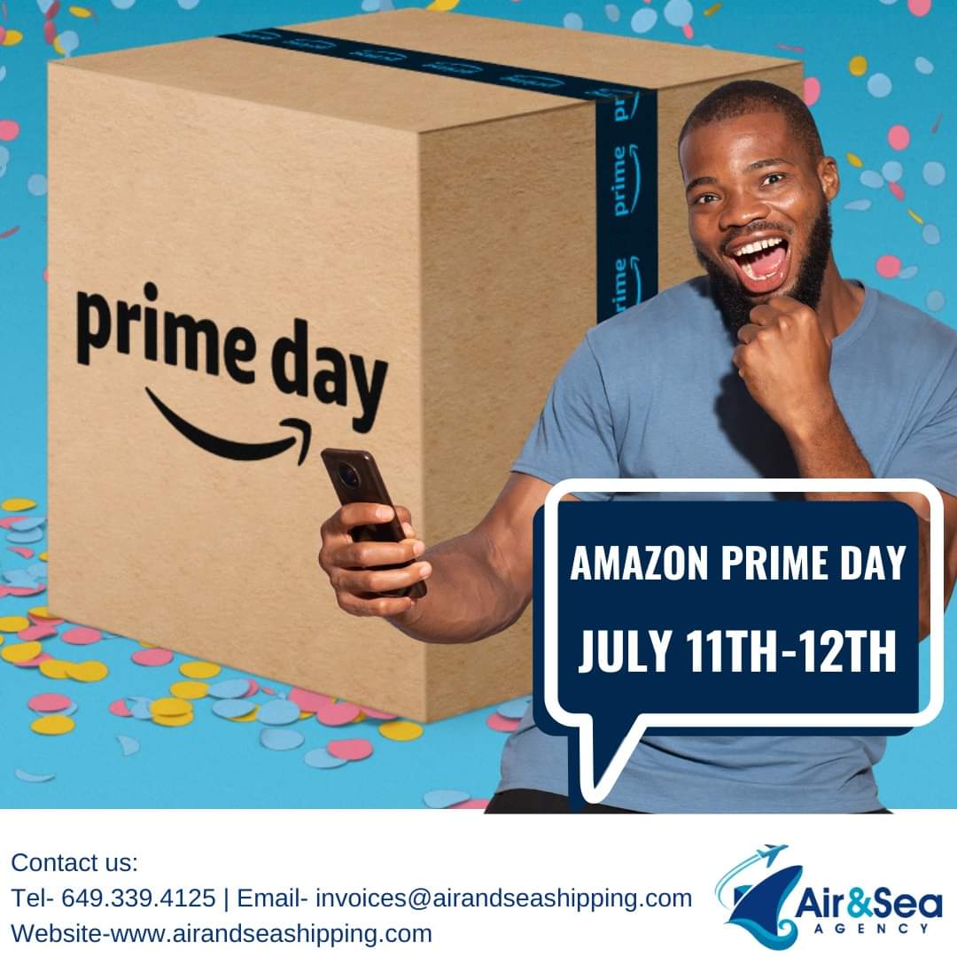 Get ready for Amazon Prime Day Sales on July 11-12! 🛍️
Leave the shipping to us while you indulge in amazing Prime Day deals.
#turksandcaicos #airandseaagency #amazonprimeday