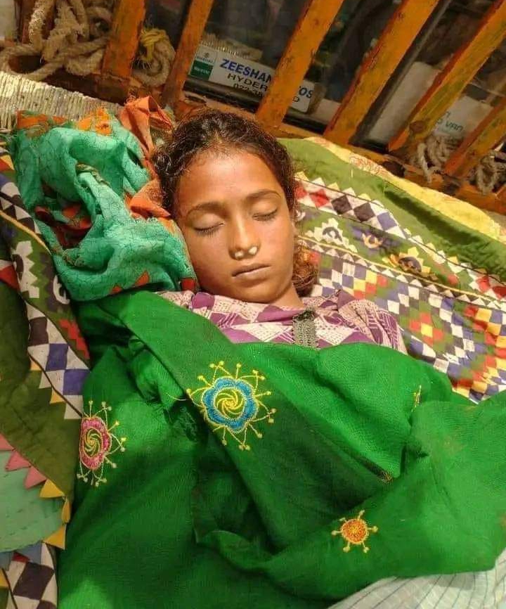 A 13-year-old girl Nisha Walji Kolhi has been killed after being raped in Tando Mohammad Khan today. Nisha's body was dumped in a Mango-Farm near her home.
Where are the SSP, DC and Sessions Judge of TMK?
Provincial and Federal Govts? 

<a href="/MuradAliShahPPP/">Murad Ali Shah</a> 
<a href="/MaryamNSharif/">Maryam Nawaz Sharif</a> 
<a href="/AseefaBZ/">Aseefa B Zardari</a>